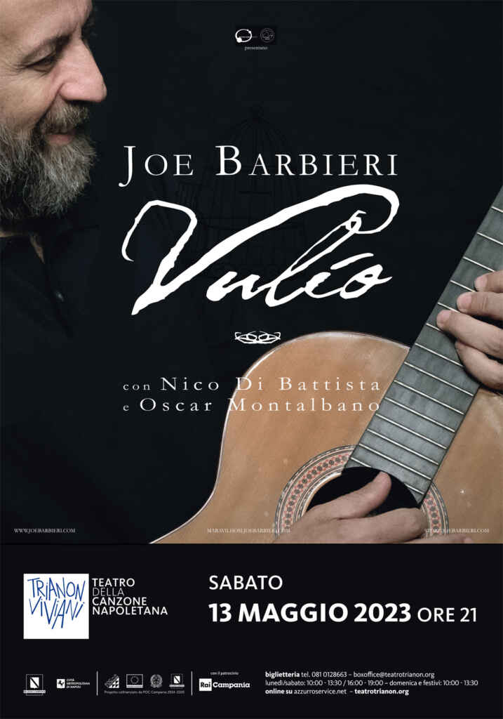 Joe Barbieri in concerto al Teatro Trianon di Napoli