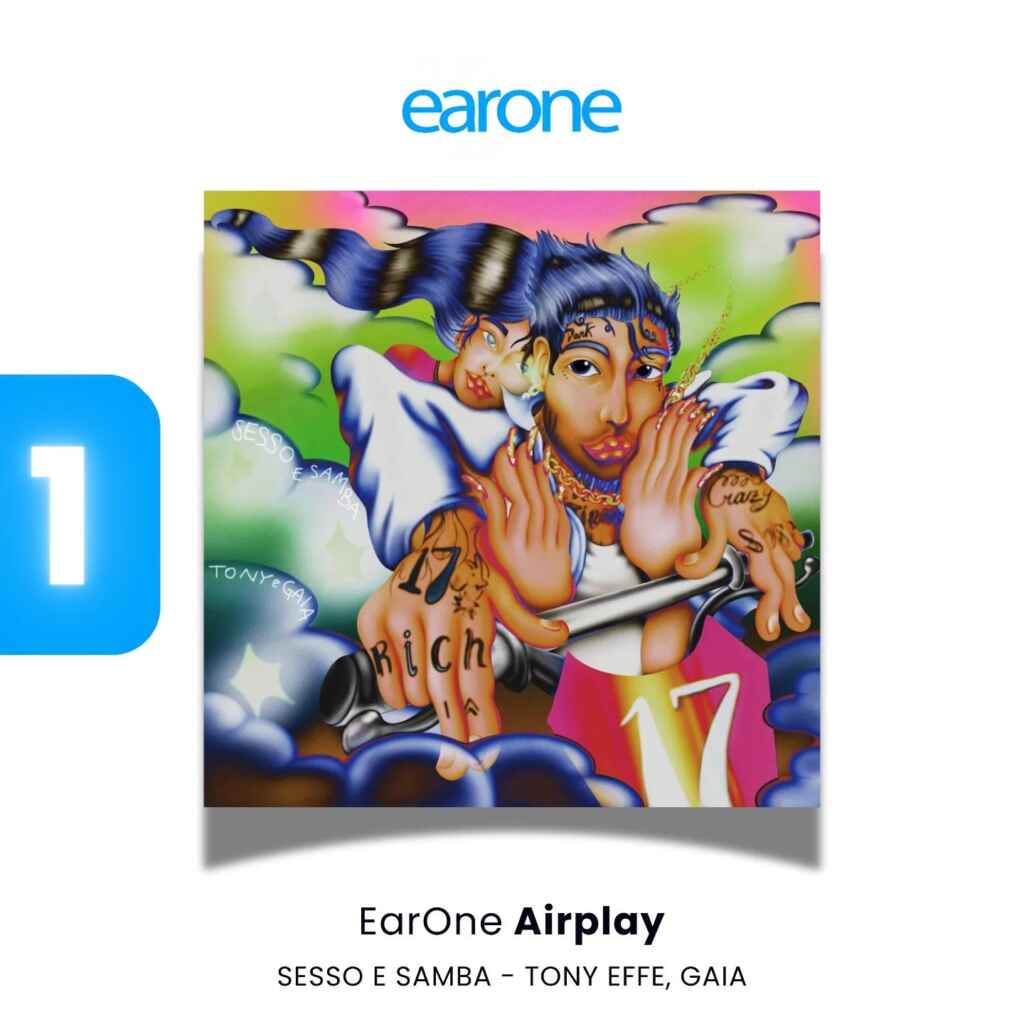 EarOne AirPlay Settimana #31: testa a testa tra prime posizioni e la grande risalita di Elodie